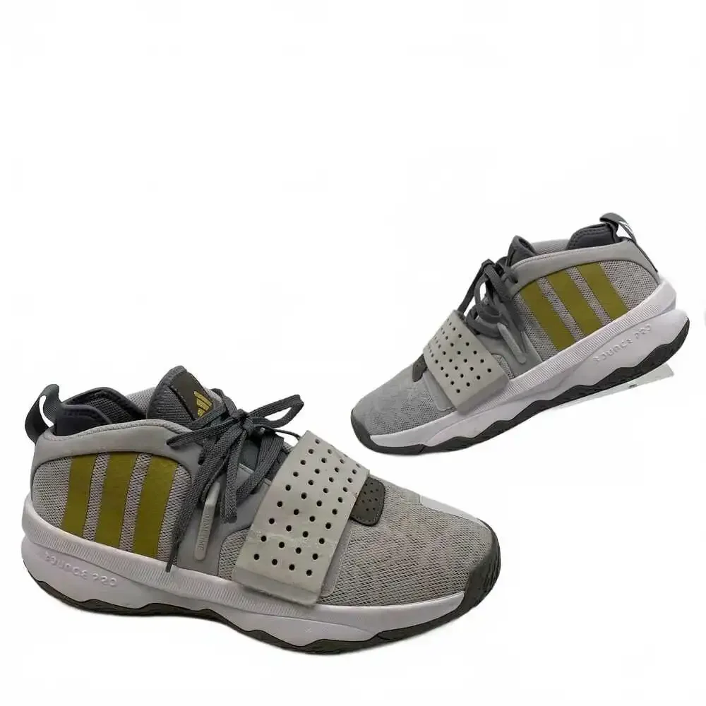 Adidas Gray & Gold Classic Sneakers | Size 11.5 Men's